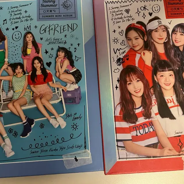 (비공굿도 드려요)여자친구 여름여름해 앨범(포카x)sunny summer