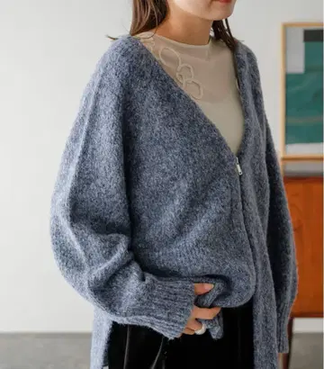 Kastane ZIP 오버 가디건