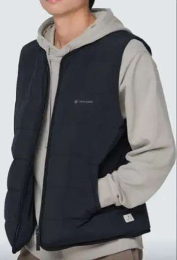 snow peak 다운 베스트 M 테테 모델