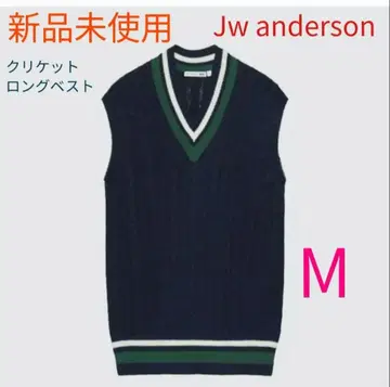 미사용 새상품 유니클로 Jwanderson 크리켓 롱 베스트 M 사이즈