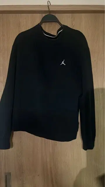 조던 블랙 크루넥 트레이닝복 L