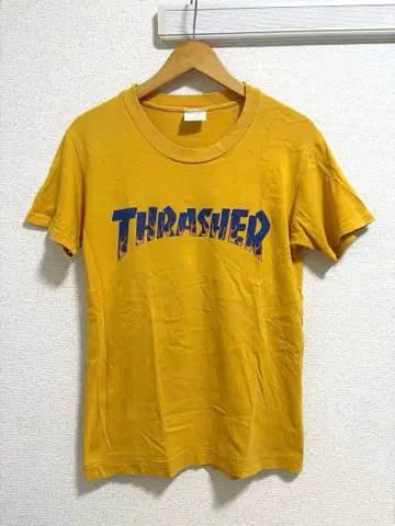 [ 레어 ] THRASHER 트레셔 빈티지 T셔츠 프레임 로고