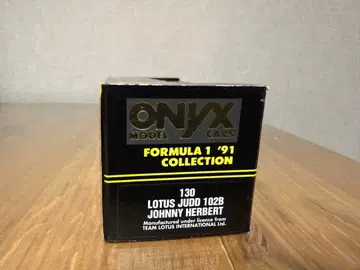 오닉스 1/43 130 LOTUS JUDD 102B JOHNNY