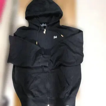 세일 Rady 블랙 후드 부착 지퍼 후드티