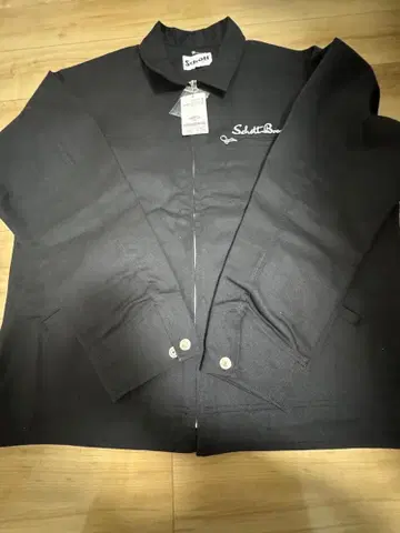 Schott Bros. 블랙 집업 자켓