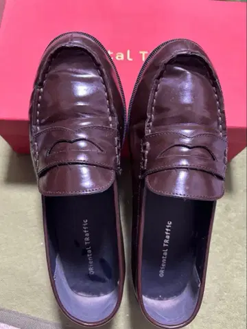 오리엔탈 트래픽 다크 브라운 로퍼 39