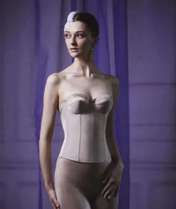 베이지 브라이덜 이너 NOBLE 거들 세트