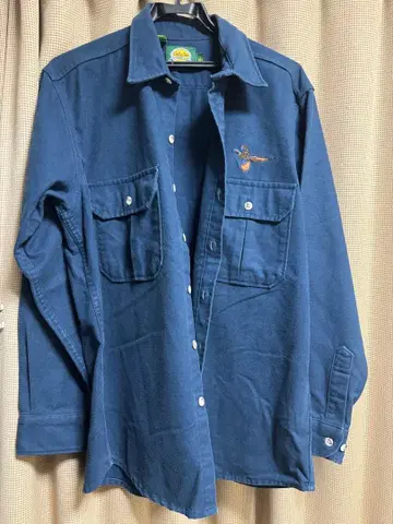 Cabela's 네이비 긴팔 셔츠 USA