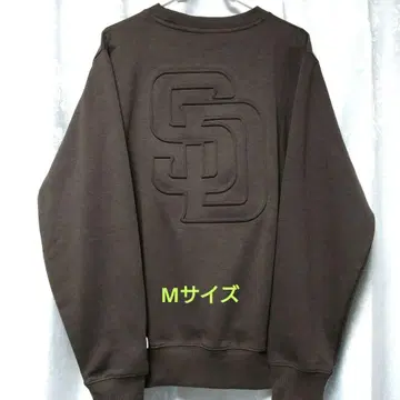 MLB 파드레스 엠보싱 가공 자수 트레이닝복 M 사이즈