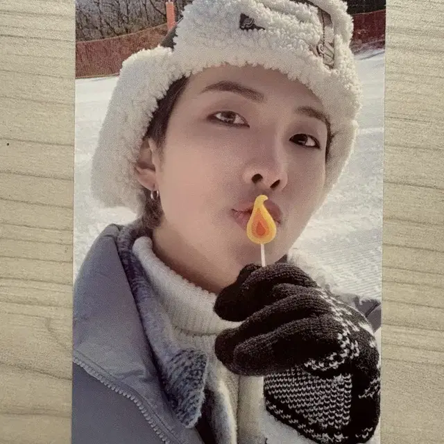 BTS방탄 RM포카 윈터패키지