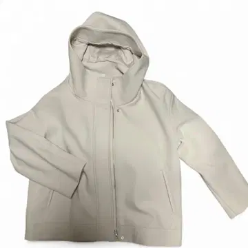 화이트 후드 부착 자켓 새상품 미사용품 GU