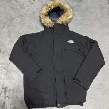 THE NORTH FACE 퍼 달린 다운 자켓