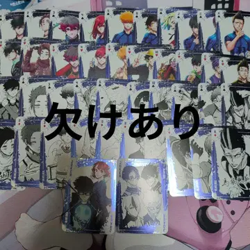 [ 파손 있음 ] 블루 록 공식 사인 포함 에고이스트 카드놀이 특장판