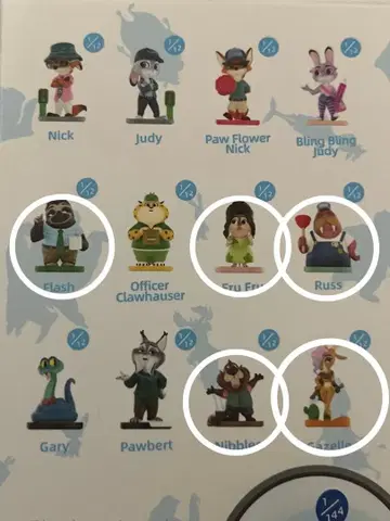 주토피아 팝마트 주토피아2 POPMART