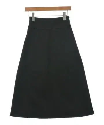 질 샌더 롱 맥시 길이 스커트 여성용