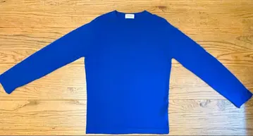 JOHN SMEDLEY 하이 게이지 니트 로얄 블루 S 사이즈