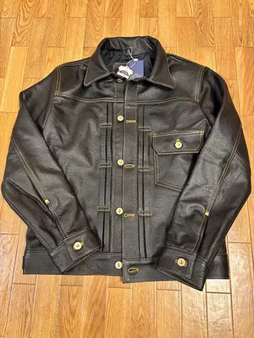 블랙 가죽 자켓