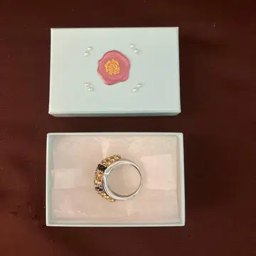 골드와 블랙의 반지