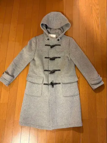 NATURAL BEAUTY BASIC 더플 코트 그레이