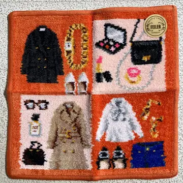 페이러 타월 손수건 유나이티드 애로우즈 35주년 기념 약 25cm