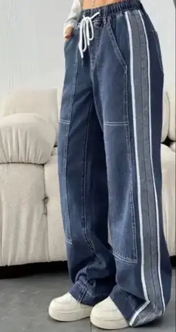 여성 팬츠 데님 팬츠 캐주얼 팬츠 3L