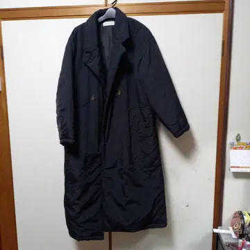 셀렉트모카 select MOCA 스탠드 카라 충전솜 롱 코트 F