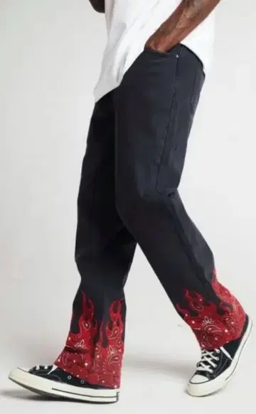 레어품 JADED LONDON 데님 페이즐리 무늬 제이데드 런던