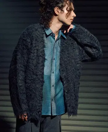 casper john 노빌리티 가디건 M 네이비