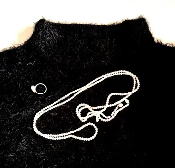 연말 특별 가격! 담수 진주 목걸이 & 담수 진주 반지