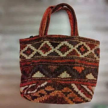 Fresco Towels 기하학 패턴 토트백 L 사이즈