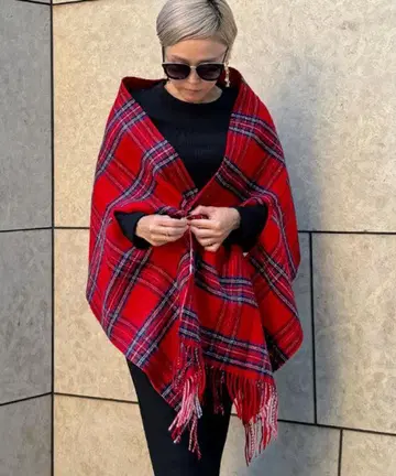 JENNE 멀티 웨이 스톨 케이프