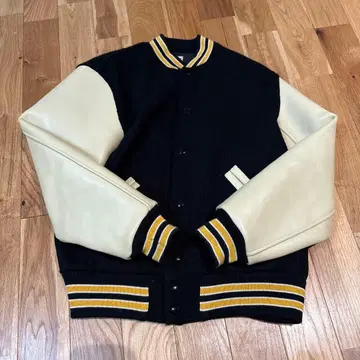 소가죽 warehouse 바시티 자켓 M 사이즈