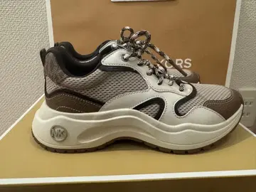 Michael Kors 캐주얼 스니커즈 화이트/브라운