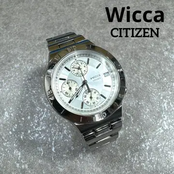 Wicca CITIZEN 위카 크로노그래프 아날로그 손목시계
