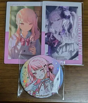 아키야마 미즈키 에피카 캔 배지