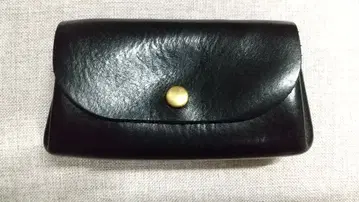 징 미니 지갑 블랙