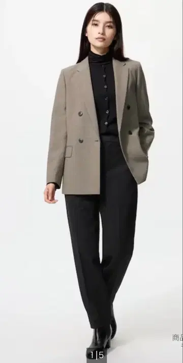 이번 시즌 새상품 유니클로 웜 스마트 팬츠 블랙 XL