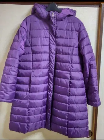 후드 부착 충전솜 코트