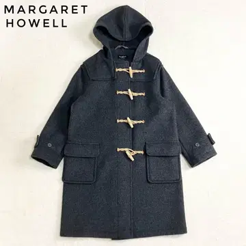 MARGARET HOWELL 더플 코트 다크 그레이