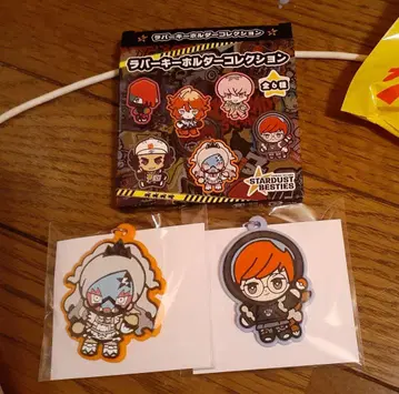 스타단 비와와 버튼 러버 키링