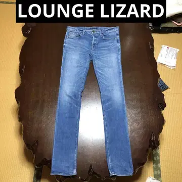 라운지 리자드 스트레치 청바지 스키니 슬림 라이트 블루 L 사이즈