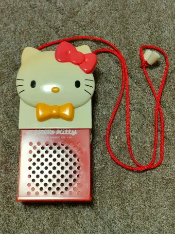 산리오 레트로 키티 라이트 라디오