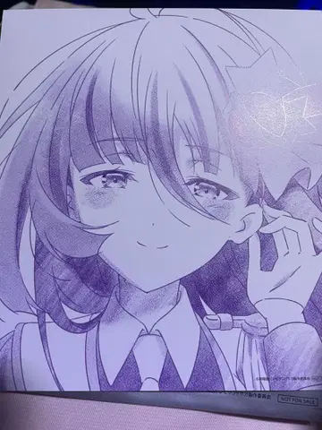 영화 좀비랜드 사가 입장객 특전 그려낸 미니 색지풍 카드 야마다 타에