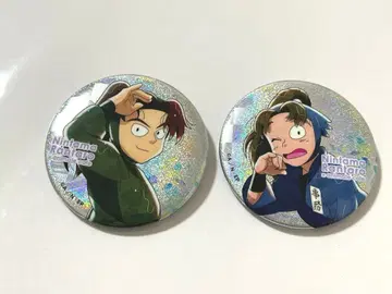 닌타마 란타로 매실 장마철 글리터 캔뱃지 야마다 리키치 코마츠다 슈사쿠