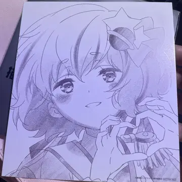 영화 좀비랜드 사가 입장객 혜택 그려낸 미니 색지풍 카드 콘노 준코