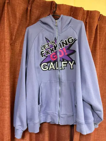GALFY 연보라 후드티
