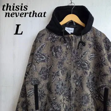 thisisneverthat 플로럴 워크 자켓 L 꽃무늬