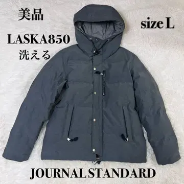 새상품급 JOURNAL STANDARD LASKA850 후드 다운 L