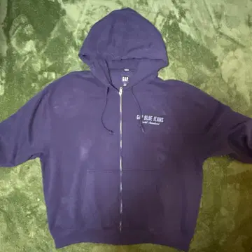 GAP BLUE JEANS 보라색 집업 후드티