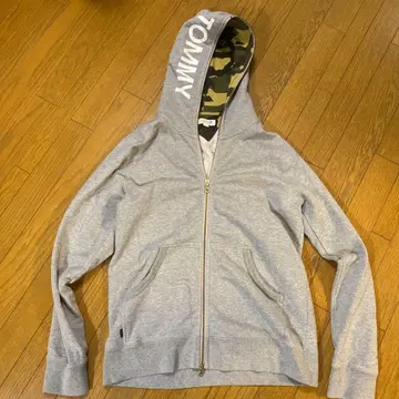 TOMMY 풀 집업 후드티